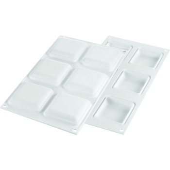 MOULE SILIKOMART PROFESSIONNEL 6 CARRES